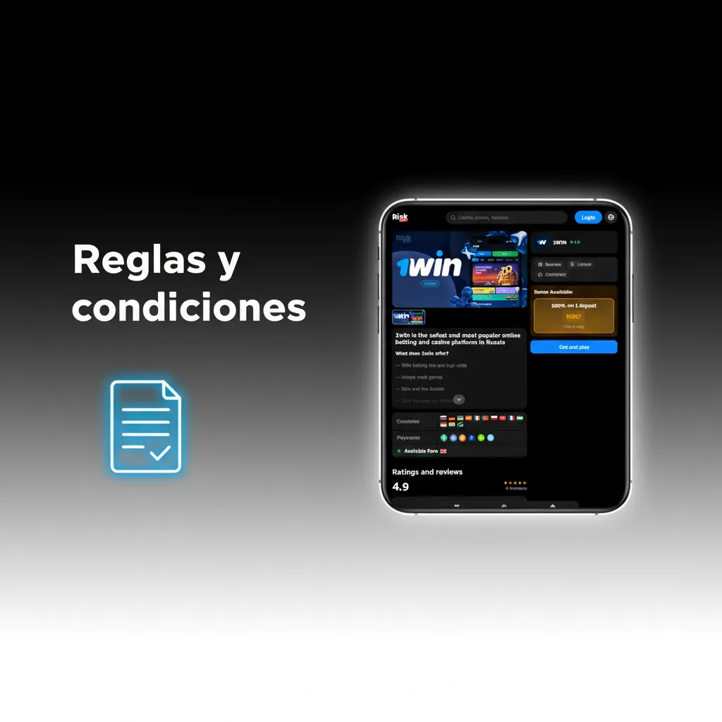 Reglas y condiciones: mayores de 18, una cuenta por persona y dispositivo, KYC posible, cuotas cambian, bonos con requisitos.