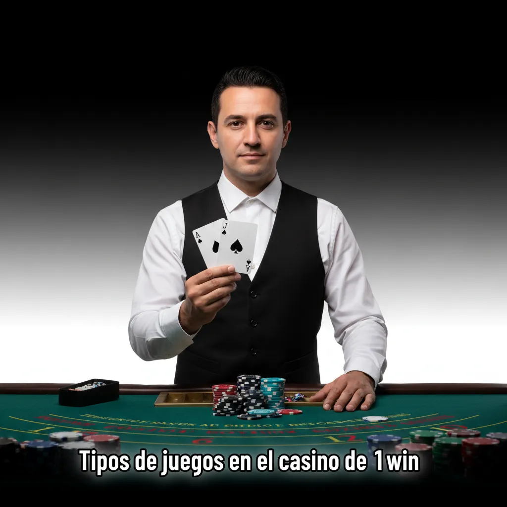 Gráfico de 1win con tipos de juegos: tragamonedas, crash, mesas y ruleta RNG, videopóker, rascaditas y keno.