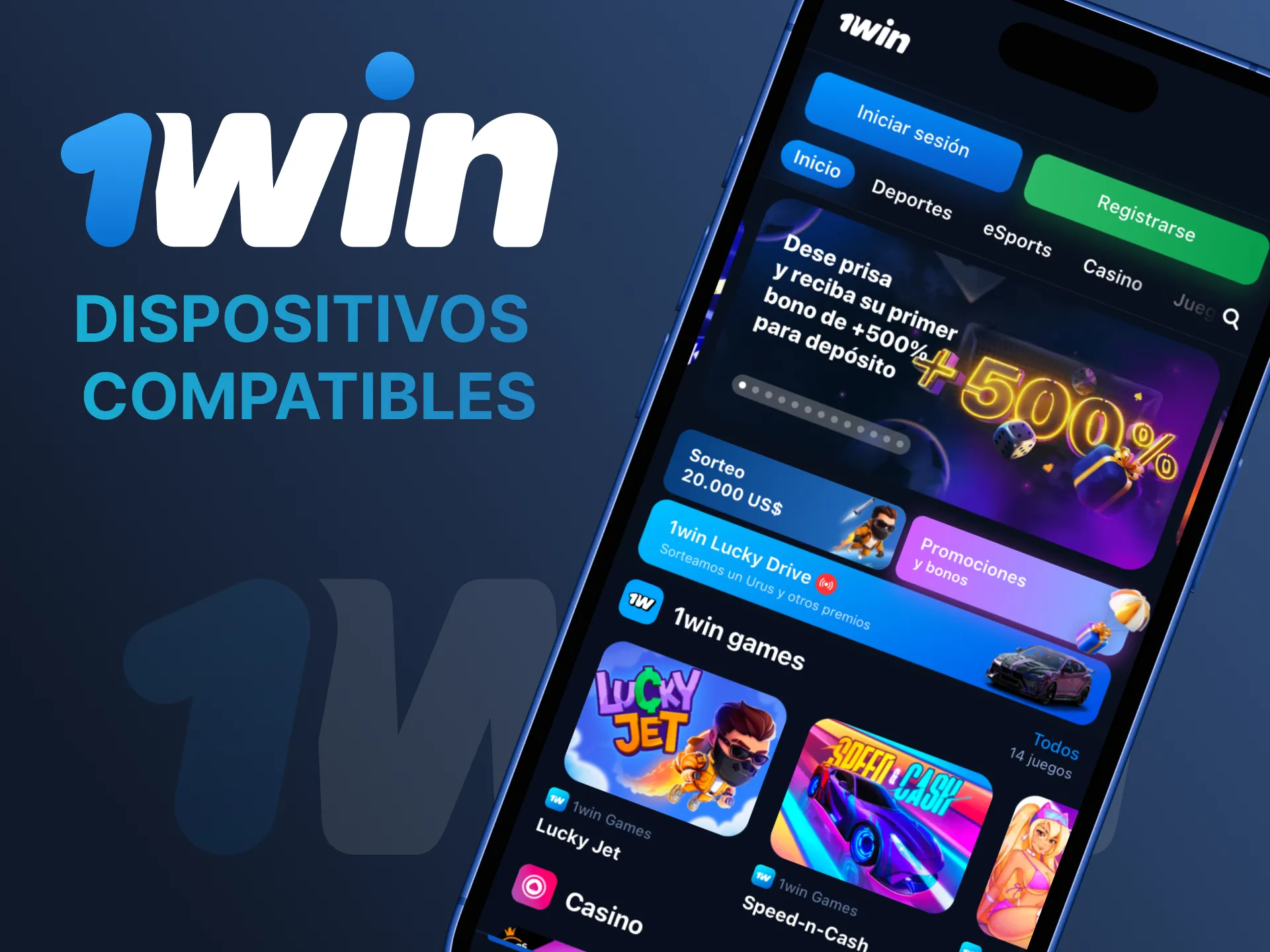 Juega con 1win desde tu móvil sin complicaciones.