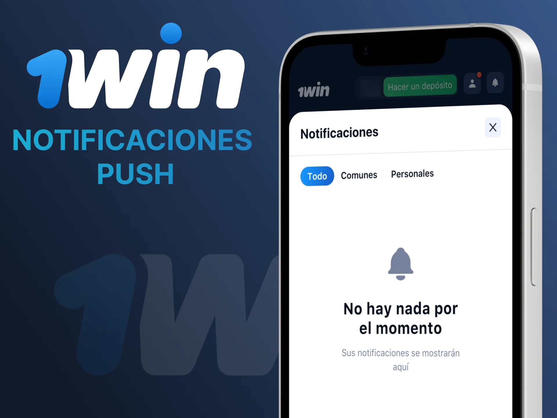 Activa alertas en 1win y no pierdas ninguna jugada.