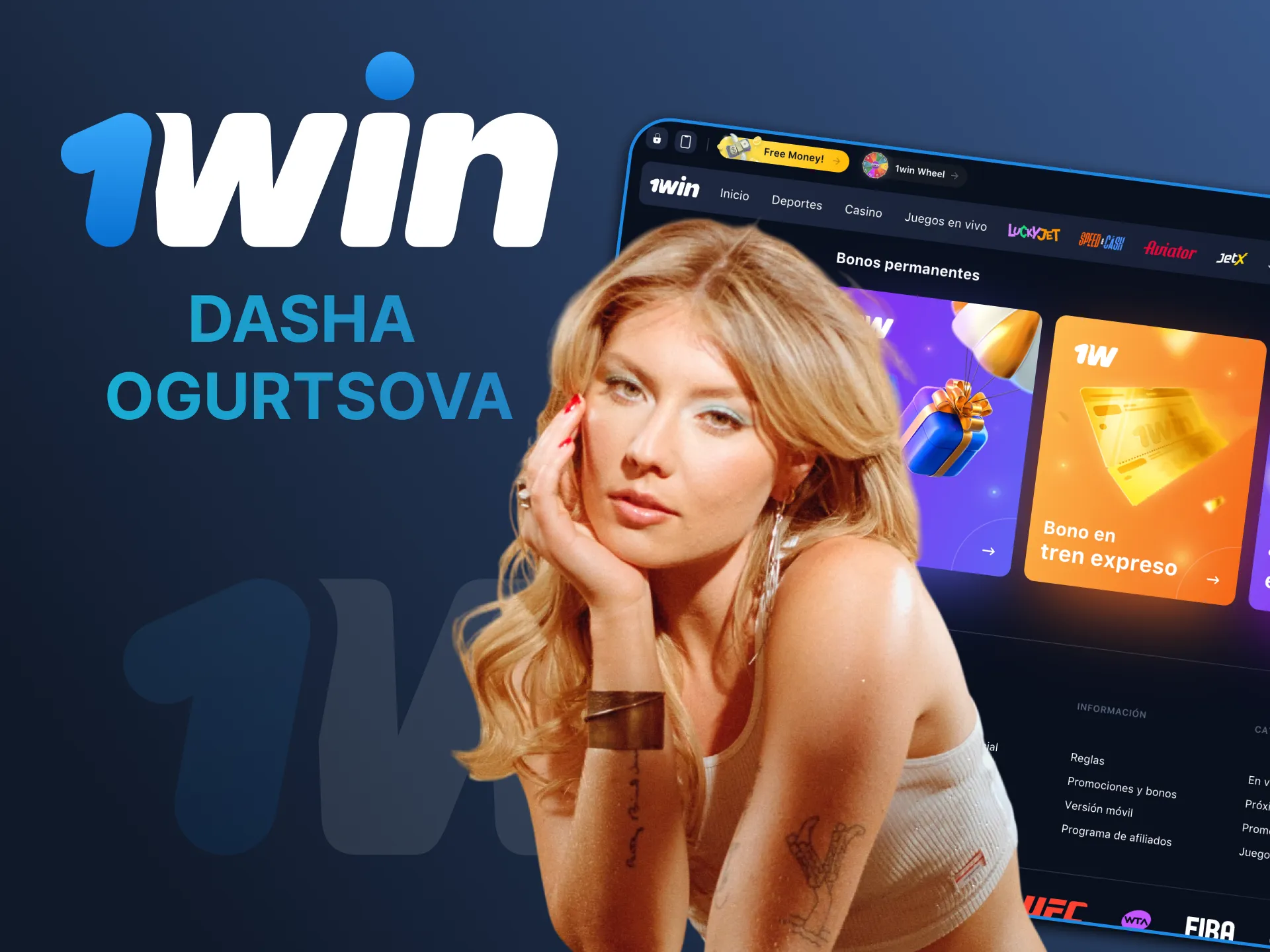 Descubre por qué Dasha elige 1win.