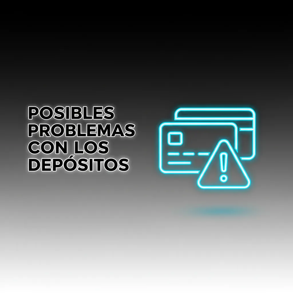 Infografía: problemas comunes de depósitos y soluciones: pago rechazado, cripto demorada, límite superado y KYC pendiente.